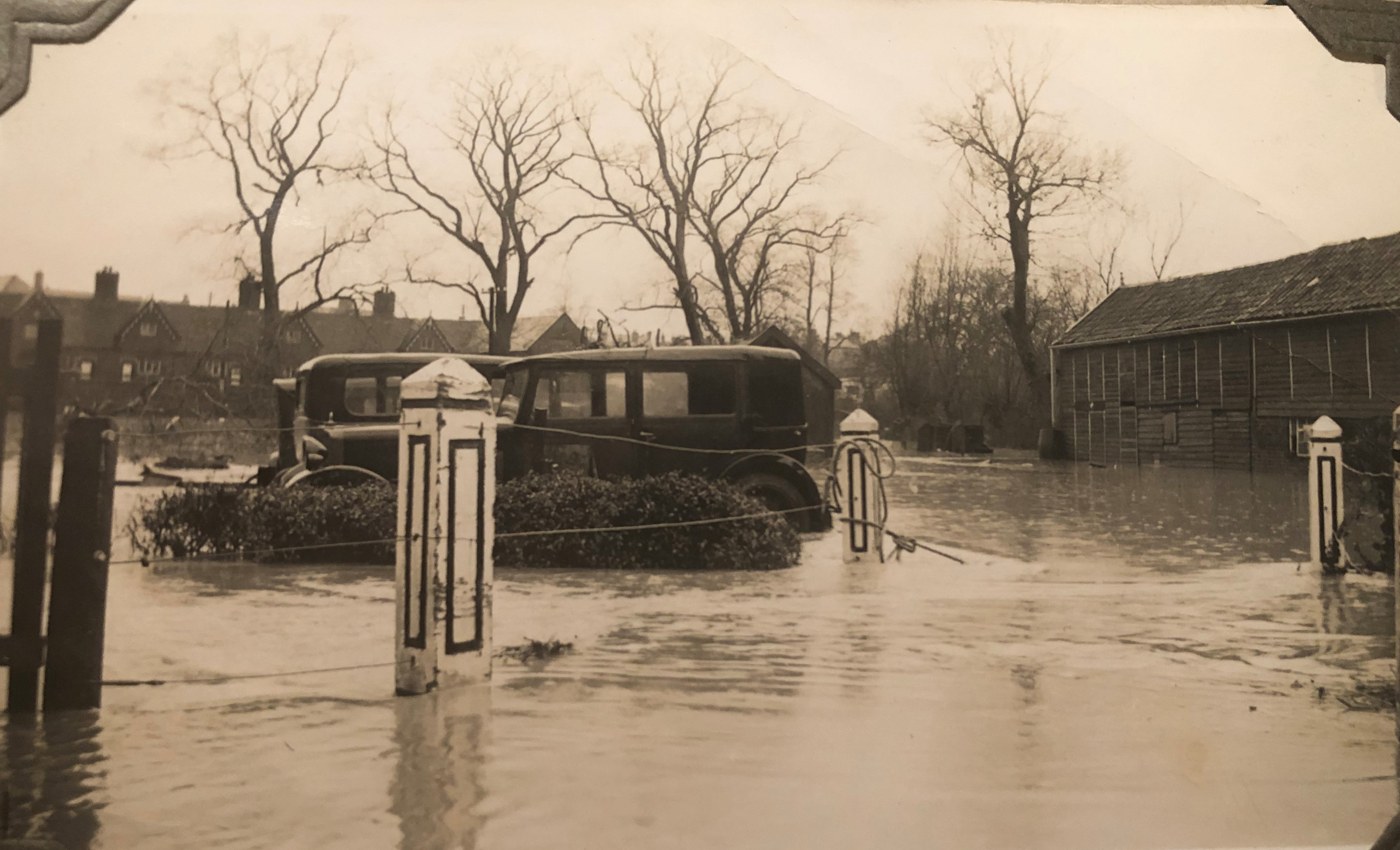 Flooding near Tannery