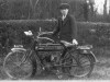 Bernard Kemp with motorcycle