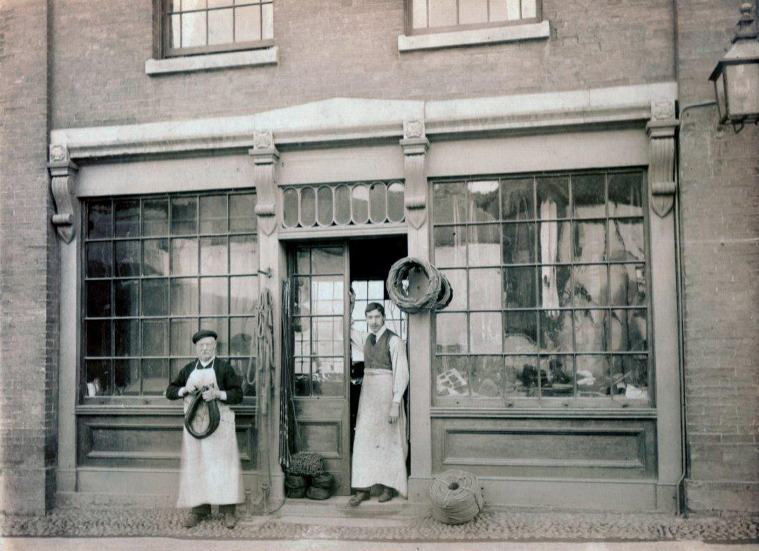 Howard's saddlery shop, Well Close Square