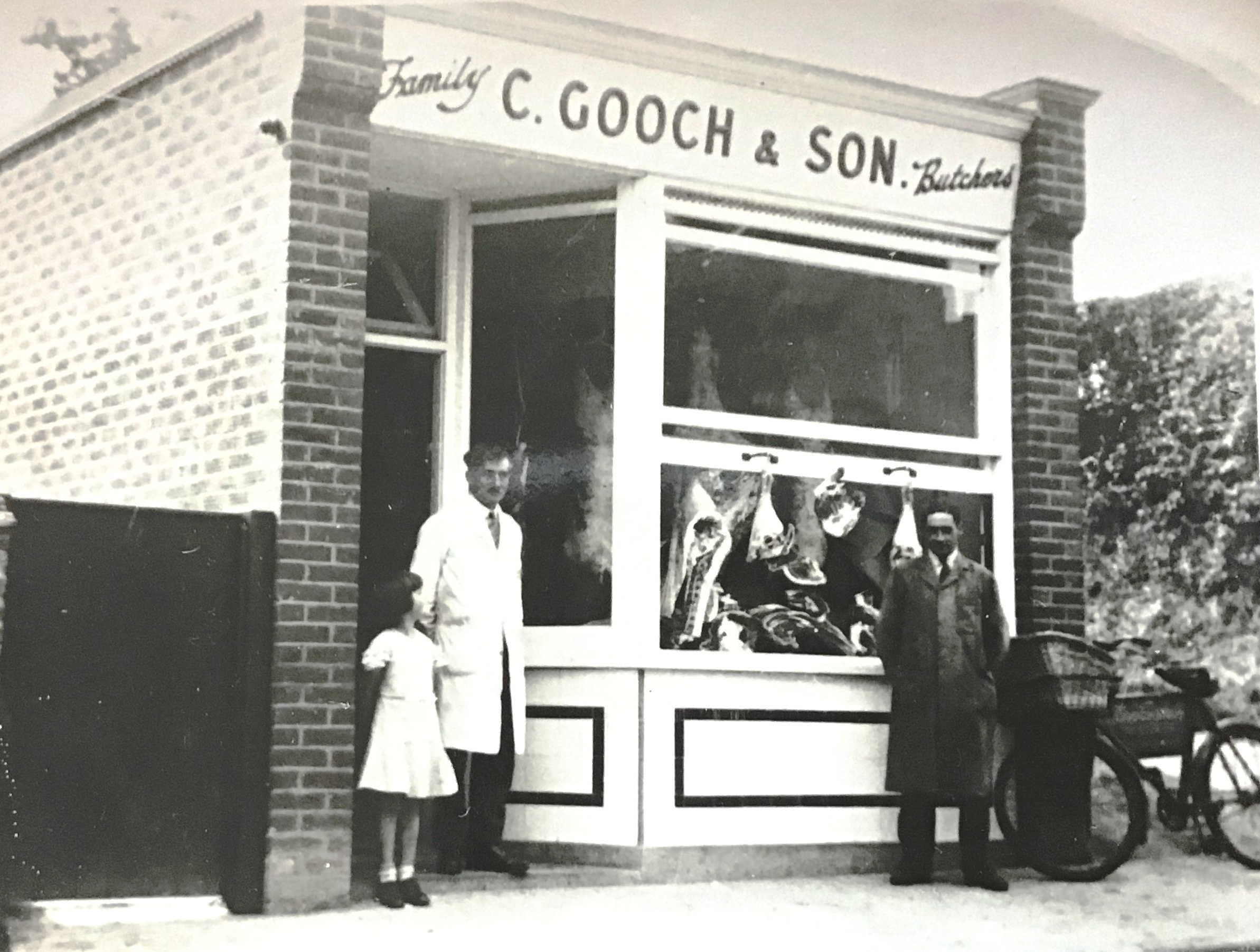 Gooch butcher's shop in College Road